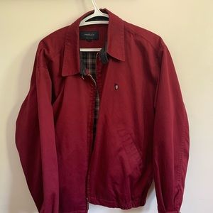 Vintage Red Jacket Omphalos